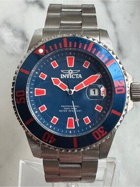 Invicta 90192 Mens Diver Watch – Excellent Condition, New Battery